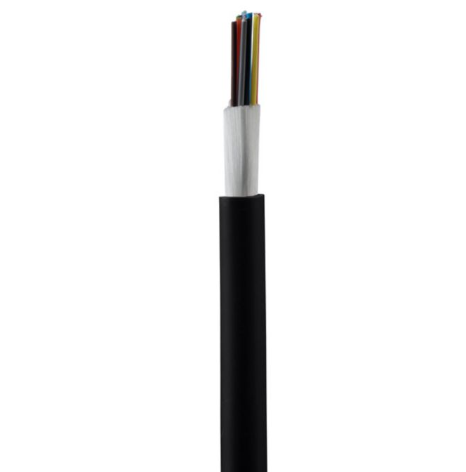 12 Fiber Cable, OM3, Indoor Outdoor TB, LSZH, 900um 