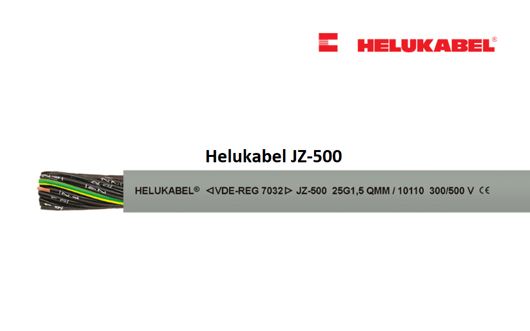 Dây cáp điều khiển Helukabel JZ-500 3G0.5 ( Part :10002 )