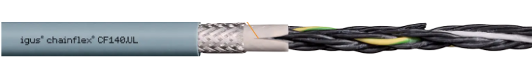 Cáp điều khiển IGUS Chainflex CF140.UL (12x0.25)C mm2  ( PN : CF140.02.12.UL )