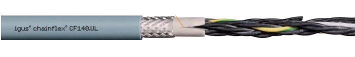 Cáp điều khiển IGUS Chainflex CF140.UL (5G1.5)C mm2 ( PN : CF140.15.05.UL )