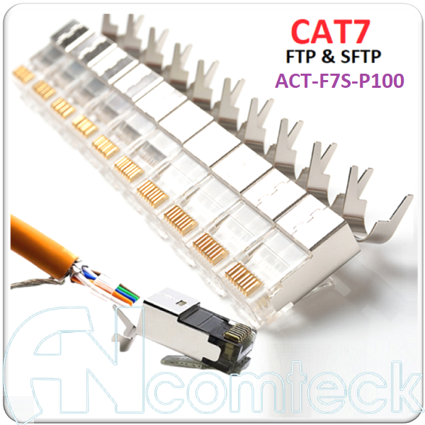 Đầu bấm mạng RJ45 CAT7 Chống nhiễu 