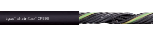 Cáp điều khiển IGUS Chainflex CF890 7G1.0 mm2 ( PN : CF890.10.07 )