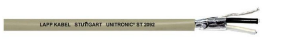 Cáp điều khiển UNITRONIC ST2092 1 x 2 x 18AWG GY ( PN : 0033002 )