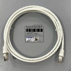 Dây nhảy Cat6A S-FTP, Shielded, LSZH, White, dài 3M đúc
